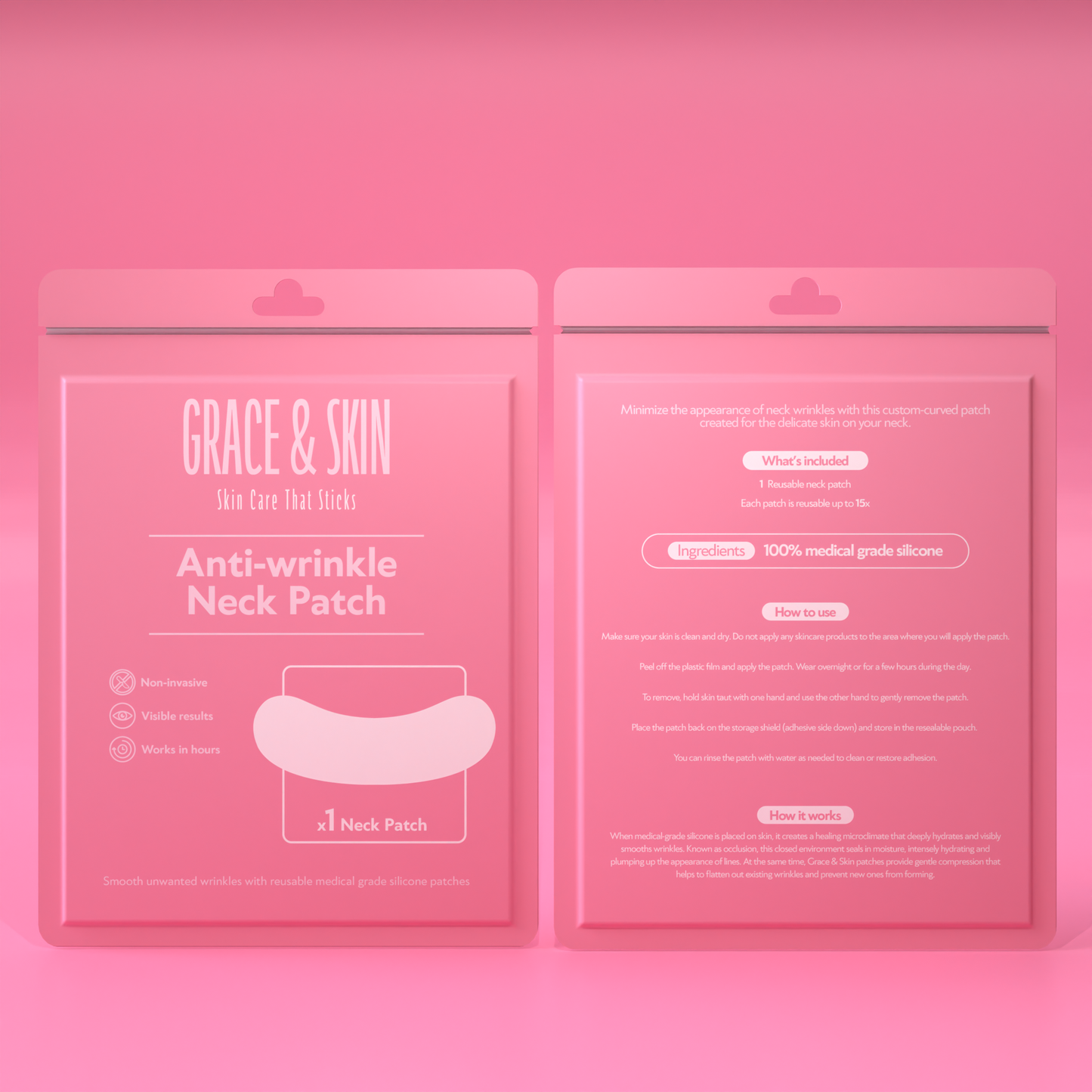 Anti-Wrinkle Neck Patch